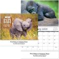 Baby Animals Spiral Wall Calendar