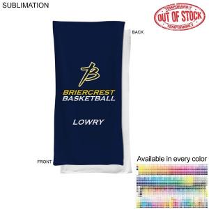 Team Towel in Microfiber Terry, 20x40, Sublimated or Blank