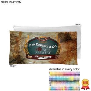 Sublimated Microfiber Terry Beach Towel, 22x44